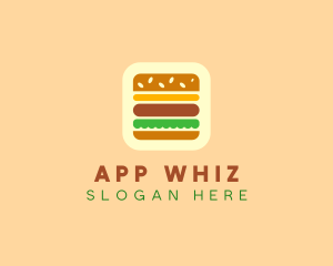 Burger Delivery App logo design