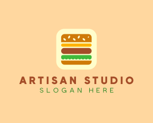 Burger Delivery App logo design