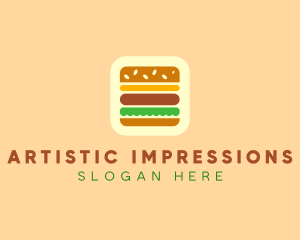 Burger Delivery App logo design