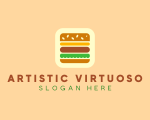 Burger Delivery App logo design