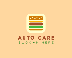 Burger Delivery App logo design