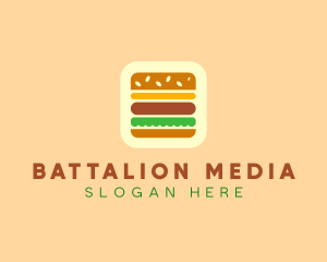 Burger Delivery App logo design