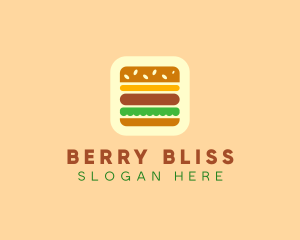 Burger Delivery App logo design