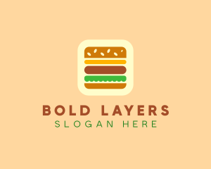 Burger Delivery App logo design