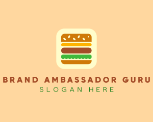 Burger Delivery App logo design