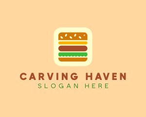 Burger Delivery App logo design