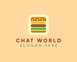 Burger Delivery App logo design