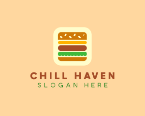 Burger Delivery App logo design