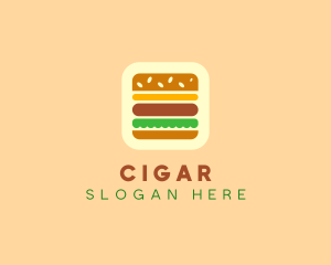 Burger Delivery App logo design