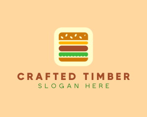 Burger Delivery App logo design