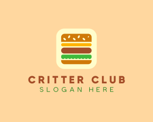 Burger Delivery App logo design