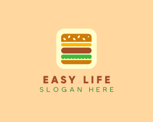 Burger Delivery App logo design