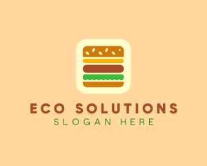 Burger Delivery App logo design