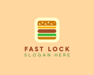 Burger Delivery App logo design