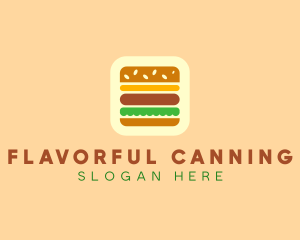 Burger Delivery App logo design