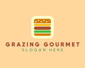 Burger Delivery App logo design