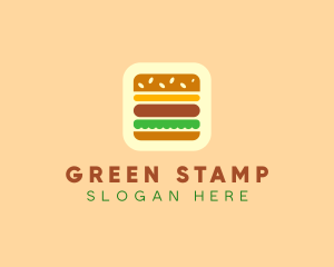 Burger Delivery App logo design