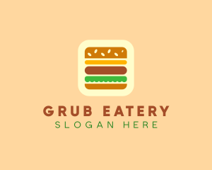 Burger Delivery App logo design