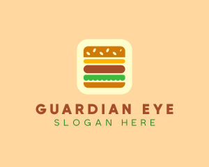 Burger Delivery App logo design