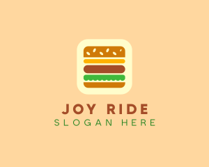 Burger Delivery App logo design