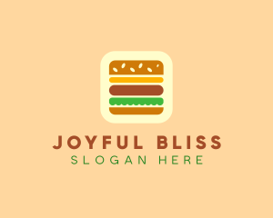 Burger Delivery App logo design