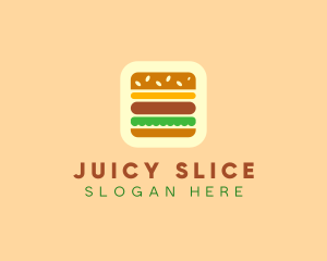 Burger Delivery App logo design