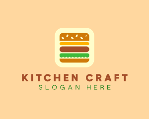 Burger Delivery App logo design