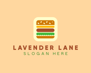 Burger Delivery App logo design