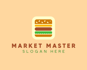 Burger Delivery App logo design