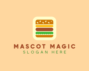 Burger Delivery App logo design