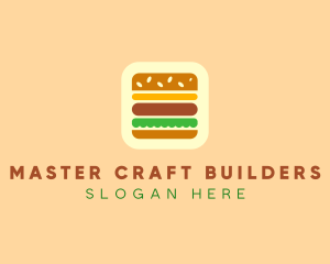 Burger Delivery App logo design