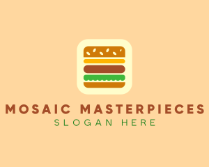 Burger Delivery App logo design