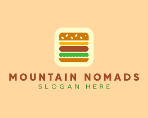 Burger Delivery App logo design