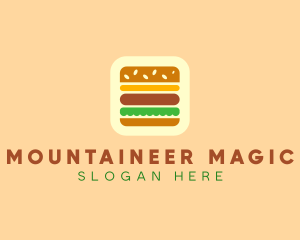 Burger Delivery App logo design