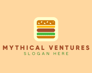 Burger Delivery App logo design