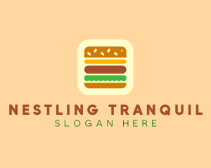 Burger Delivery App logo design