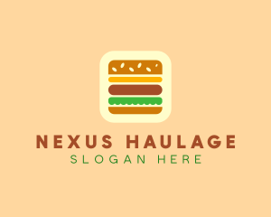 Burger Delivery App logo design