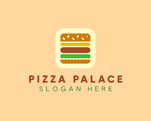 Burger Delivery App logo design