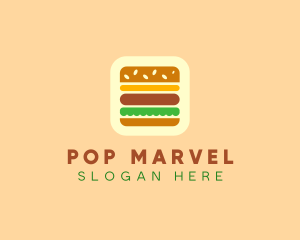 Burger Delivery App logo design