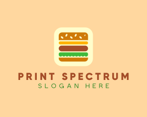 Burger Delivery App logo design