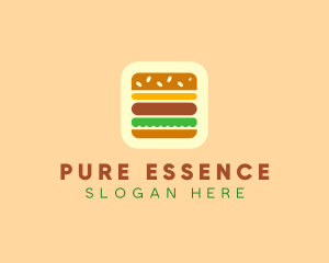 Burger Delivery App logo design