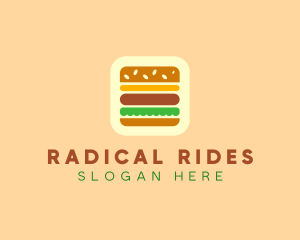 Burger Delivery App logo design