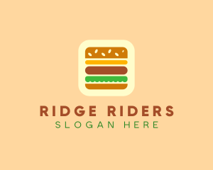 Burger Delivery App logo design