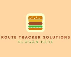 Burger Delivery App logo design