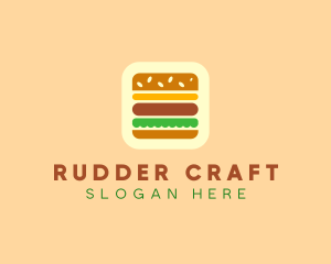 Burger Delivery App logo design