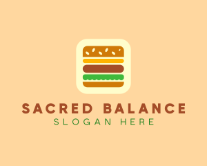 Burger Delivery App logo design