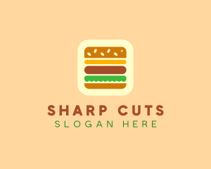 Burger Delivery App logo design