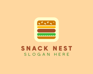 Burger Delivery App logo design