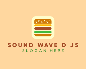 Burger Delivery App logo design