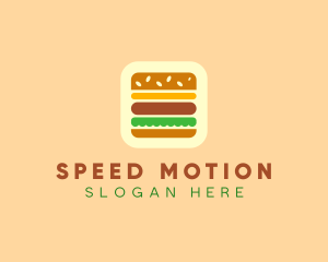 Burger Delivery App logo design